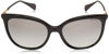 Picture of Ralph by Ralph Lauren womens Ra5248 Sunglasses, Shiny Black/Gradient Grey, 56 mm US