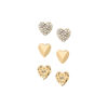 Picture of Michael Kors Women's Logo Love Gold-Tone Stud Earrings (Model: MKJ7021710)