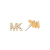 Picture of Michael Kors Women's MK Gold-Tone Stainless Steel Stud Earring (Model: MKJ7632710)