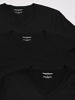 Picture of Emporio Armani Men's Cotton V-Neck Undershirts, 3-Pack, New Black, Large