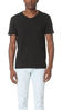 Picture of Emporio Armani Men's Cotton V-Neck Undershirts, 3-Pack, New Black, Small