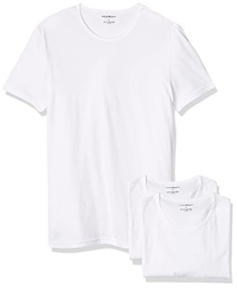 Picture of Emporio Armani Men's Cotton Crew Neck T-Shirt, White, X-Large