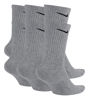 Picture of NIKE Unisex Performance Cushion Crew Socks (6 Pairs) Gray/Black, X-Large