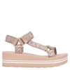 Picture of GUESS Women's AVIN Wedge Sandal, Rose Gold, 6.5