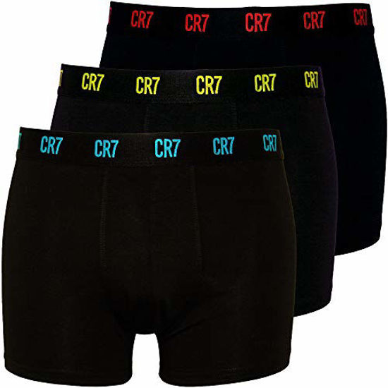 GetUSCart CR7 Men s Pack Boxer Shorts L Black