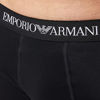 Picture of Emporio Armani Men's 3-Pack Cotton Trunks, Black, Large