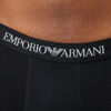 Picture of Emporio Armani Men's 3-Pack Cotton Trunks, Black/White/Red, Medium