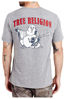 Picture of True Religion Men's Buddha Logo Short Sleeve Tee, Heather Grey, Medium