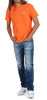 Picture of True Religion Men's Buddha Logo Short Sleeve Tee, Orange, XXX-Large