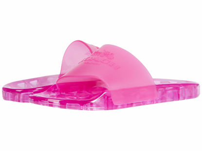 Picture of COACH Women's Ulyssa Pool Slides Bold Pink Rubber 5 B - Medium