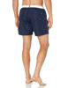 Picture of Hugo Boss mens Medium Length Solid Swim Trunks, Night, Small US