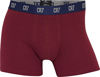 Picture of CR7 Men's 3-Pack Organic Cotton Blend Trunks, Red, Dark Blue, Light Blue, Extra Large