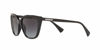 Picture of Ralph by Ralph Lauren Women's RA5274 Butterfly Sunglasses, Shiny Black/Grey Gradient, 56 mm