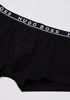 Picture of BOSS Men's 3-Pack Stretch Cotton Regular Fit Trunks, Black, Extra Large