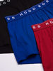 Picture of Hugo Boss Men's 3-Pack Cotton Trunk, New Red/Blue/black, XXL