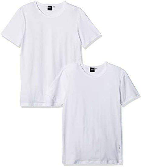 Picture of Hugo Boss Men's T-shirt Rn 2p Co/el 10194356 01, White, XX-Large US