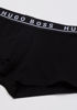 Picture of BOSS mens 3-pack Stretch Cotton Regular Fit Trunks, White/Gray/Black, X-Large US