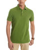 Picture of Tommy Hilfiger Men's Regular Short Sleeve Cotton Pique Polo Shirt in Classic Fit, Apple Green Heather, Large