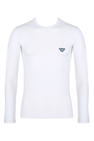 Armani long sleeve deals t shirt mens