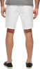 Picture of Nautica Men's Classic Fit Flat Front Stretch Solid Chino Deck Short, Bright White, 42W