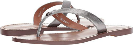 Picture of Coach Women's Thong Sandal Gunmetal Metallic Leather 6 M US