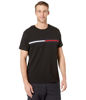 Picture of Tommy Hilfiger mens Short Sleeve Logo T-shirt T Shirt, The Deep Black, Large US