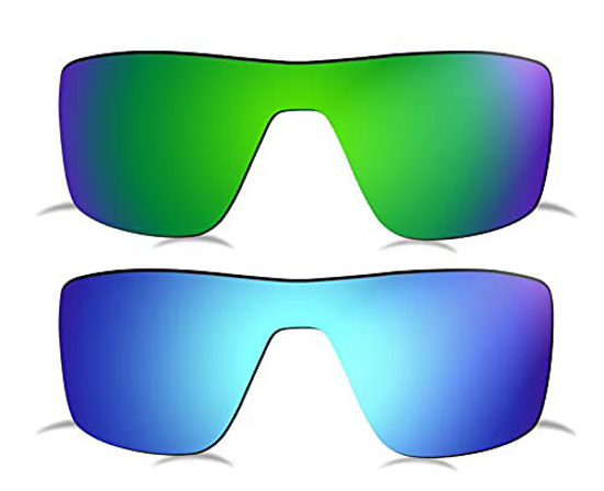 Picture of Prizo Polarized Replacement Lenses for Oakley Ridgeline Sunglasses OO9419-2 Sets (Blue+Jade)