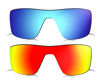 Picture of Prizo Polarized Replacement Lenses for Oakley Ridgeline Sunglasses OO9419-2 Sets (Fire Red+Blue)