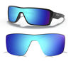 Picture of Prizo Polarized Replacement Lenses for Oakley Ridgeline Sunglasses OO9419-2 Sets (Fire Red+Blue)