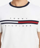 Picture of Tommy Hilfiger mens Short Sleeve Logo T-shirt T Shirt, Bright White, 5X-Large Big US