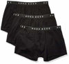 Picture of Hugo Boss Men's 3-Pack Cotton Trunk, New Black, X-Large