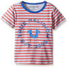 Picture of True Religion Boys Logo Tee Shirt, Jersey Stripe Bright Red L