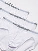 Picture of Emporio Armani Men's Cotton Briefs, White, X-Large