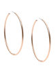 Picture of Michael Kors Large Rose Hoop Earrings