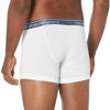 Picture of Emporio Armani Men's Shiny Logoband Elastic Band Boxer, White, Medium