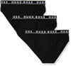 Picture of BOSS Men's 3-Pack Classic Regular Fit Stretch Briefs, Black, Extra Large