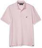 Picture of Nautica Men's Classic Fit Short Sleeve Solid Soft Cotton Polo Shirt, Cradle Pink, 3XLT Tall