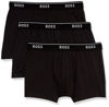 Picture of BOSS HUGO BOSS Men's 3-Pack Cotton Trunk, New Black, Large