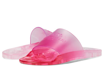 Picture of COACH Women's Ulyssa Pool Slides Pink 7 B - Medium