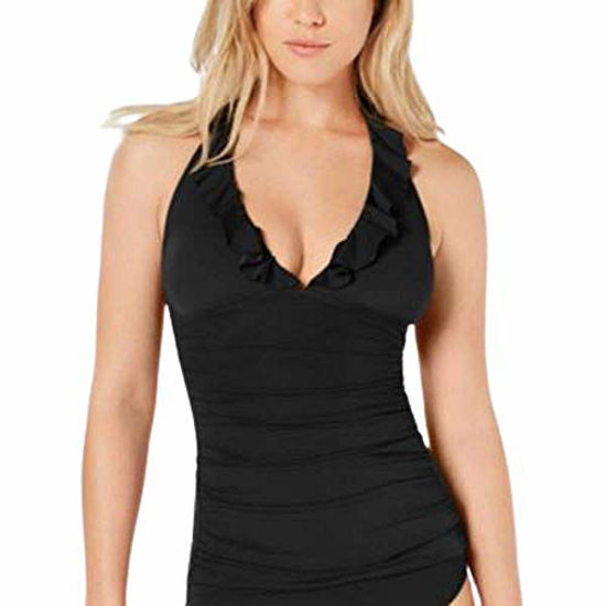 Ralph lauren clearance ruffle tankini