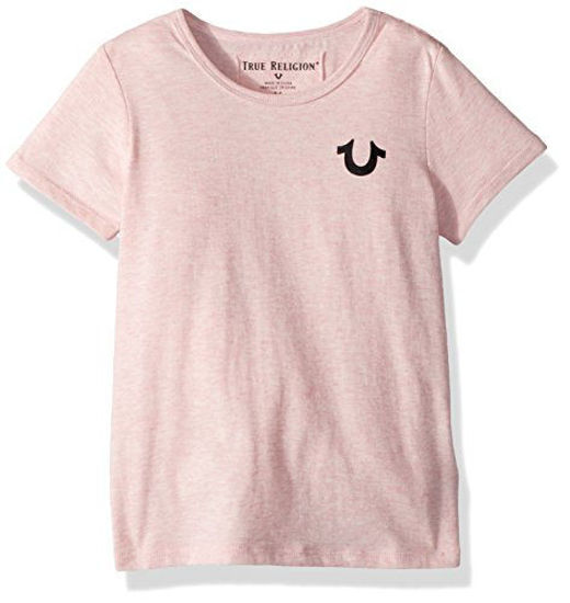 Picture of True Religion Big Girls' Fashion Short Sleeve Tee Shirt, Dusty Pink, M