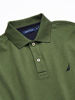 Picture of Nautica Men's Classic Fit Short Sleeve Solid Soft Cotton Polo Shirt, pine forest, 4X Big