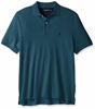 Picture of Nautica Men's Classic Fit Short Sleeve Solid Soft Cotton Polo Shirt, Cargo Blue, 1X