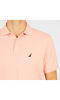 Picture of Nautica Men's Classic Fit Short Sleeve Solid Soft Cotton Polo Shirt, Coral Sands, LT