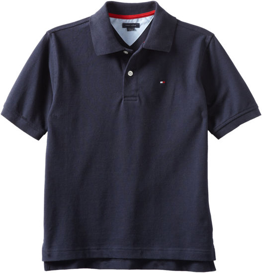 GetUSCart Tommy Hilfiger Big Boys Short Sleeve Ivy Polo Shirt