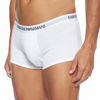 Picture of Emporio Armani Men's 3-Pack Cotton Trunks, White, X-Large