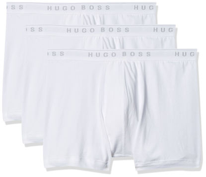 Picture of BOSS Men's 3-Pack Cotton Boxer Brief, New Bright White, X-Large