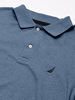 Picture of Nautica Men's Classic Fit Short Sleeve Solid Soft Cotton Polo Shirt, Deep Anchor Heather, 5X Big