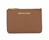 Picture of Michael Kors Jet Set Travel Small Top Zip Coin Pouch with ID Holder Saffiano Leather (Luggage)