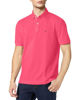 Picture of Tommy Hilfiger mens Short Sleeve Cotton Pique in Classic Fit Polo Shirt, Raspberry Sorbe, Large US